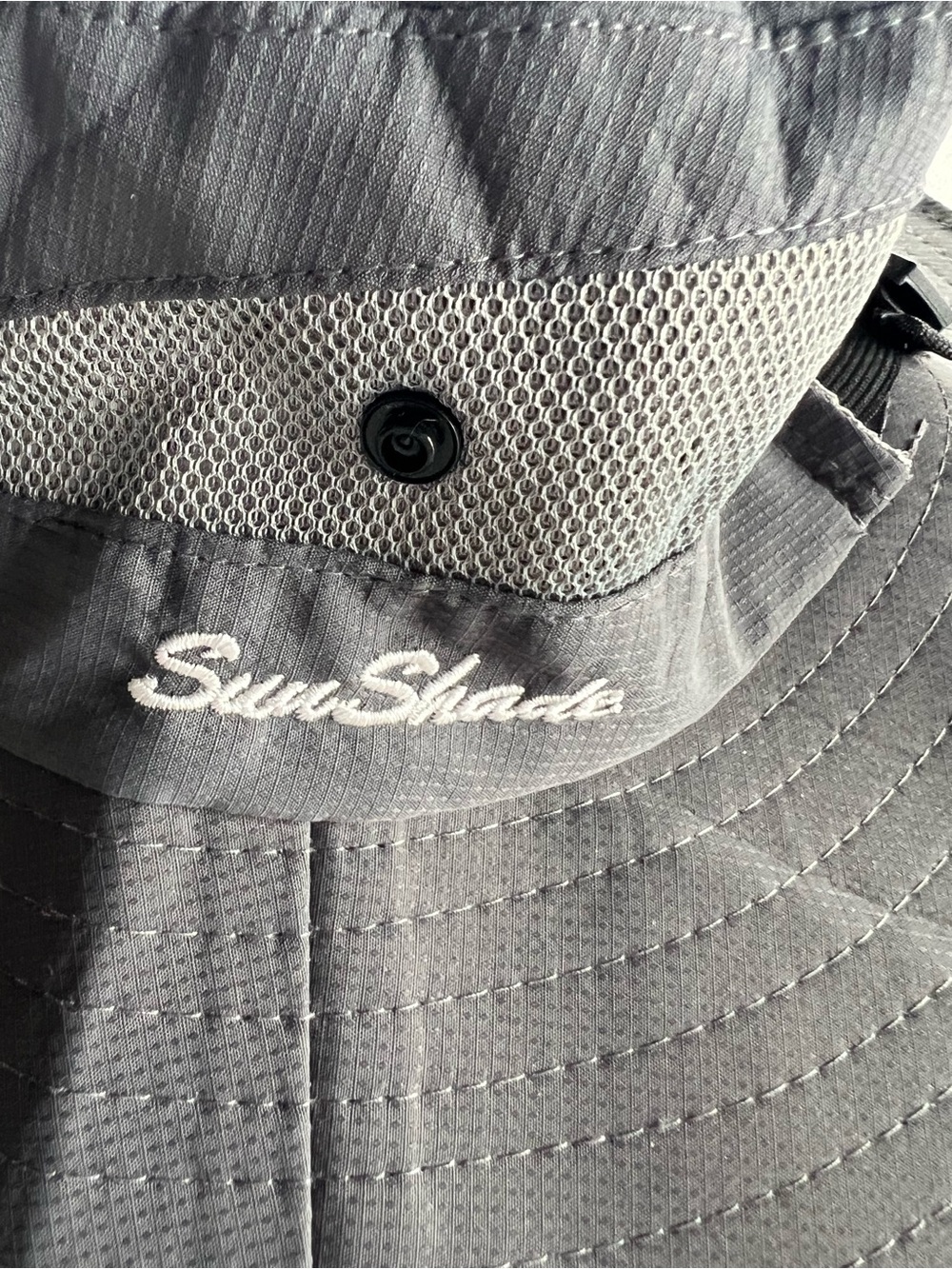 SunShade Women's Gray UPF Bucket Hat